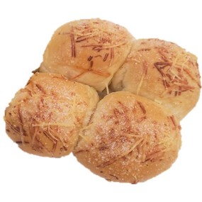 4pcs Butter Cheese Bun...
