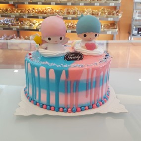 雙子星蛋糕 little twin stars cake