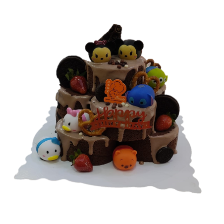 卡通蛋糕 Cartoon Log Cake