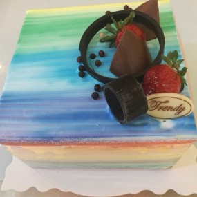 Rainbow Cake 彩虹蛋糕 - 6’‘