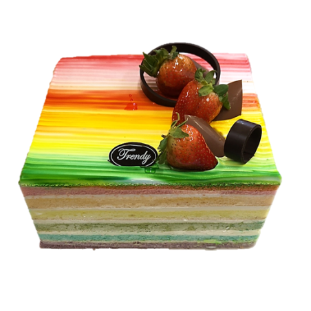 1kg Rainbow Cake