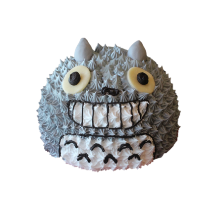 3D Totoro Cake 2