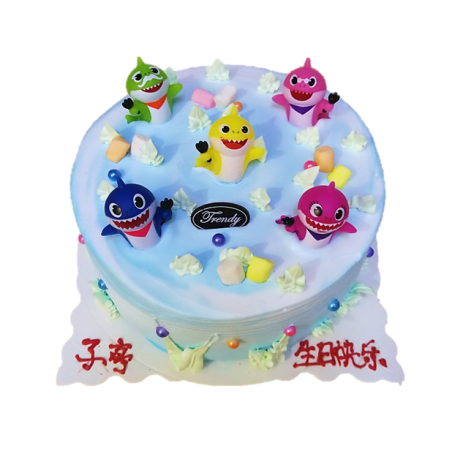 Baby Shark Cake