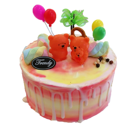 Cartoon Cake (Bear)