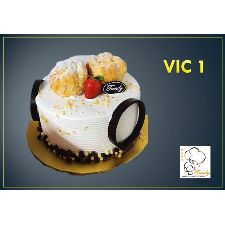 1kg Vanilla Ice Cream Cake