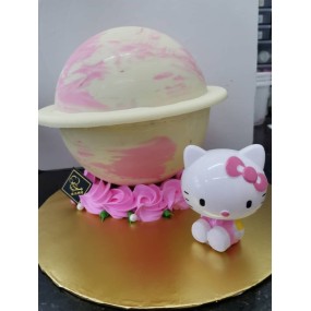 Hello Kitty Knock Knock Cake