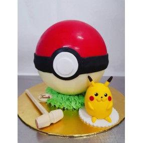 Pikachu Knock Knock Cake...