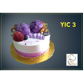 0.5kg Yam Ice Cream Cake