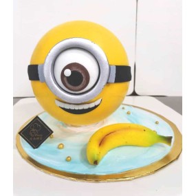 Minion Knock Knock Cake...
