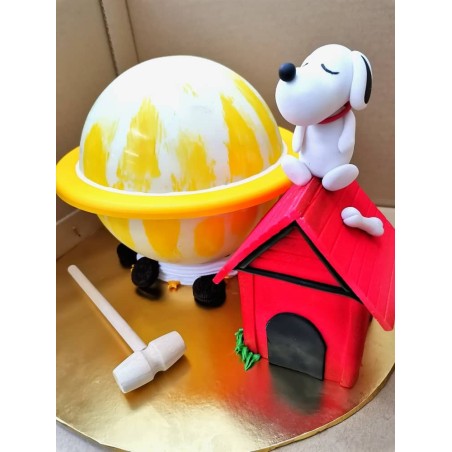 Snoopy Knock Knock Cake