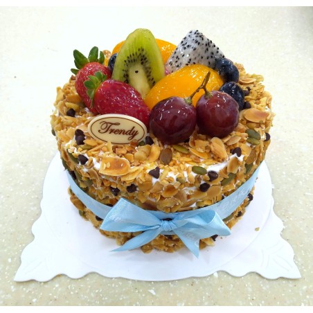Mixed Nut Fruit Cake